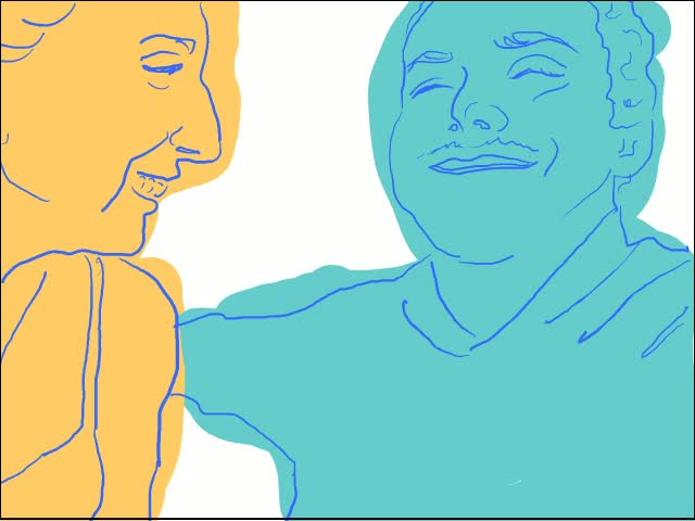 Untitled Rotoscope (2025) — Rotoscope animation, duration, 2025