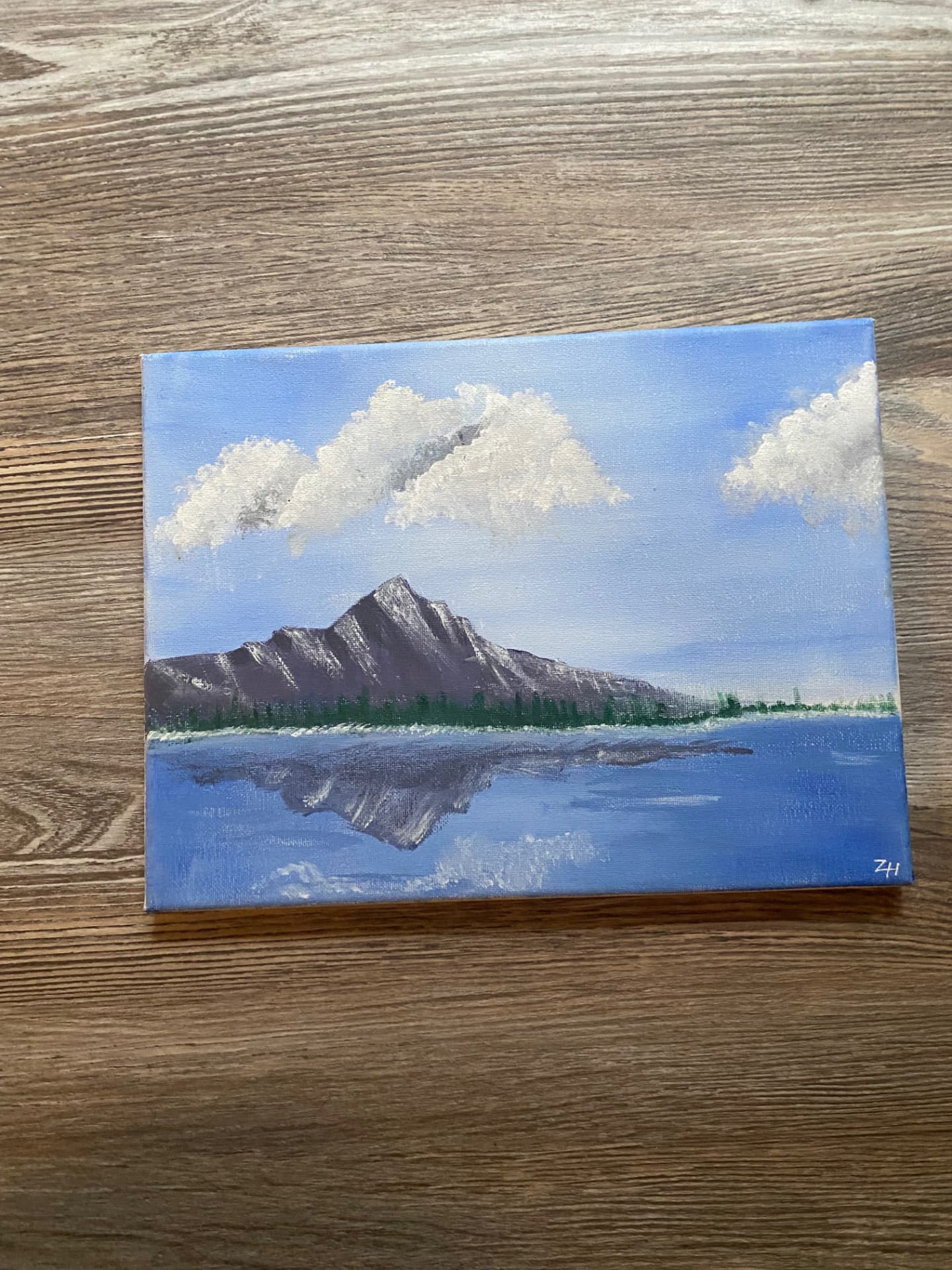 Untitled (2021 or earlier) — Acrylic on canvas, dimensions, year