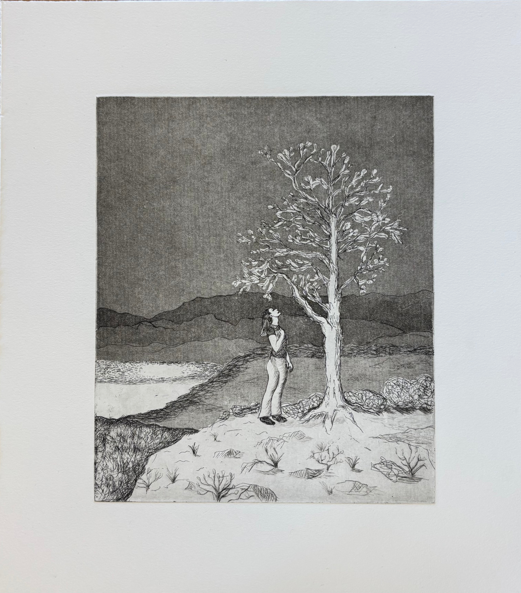 Reconnection — Intaglio, 11.5 x 13", 2025