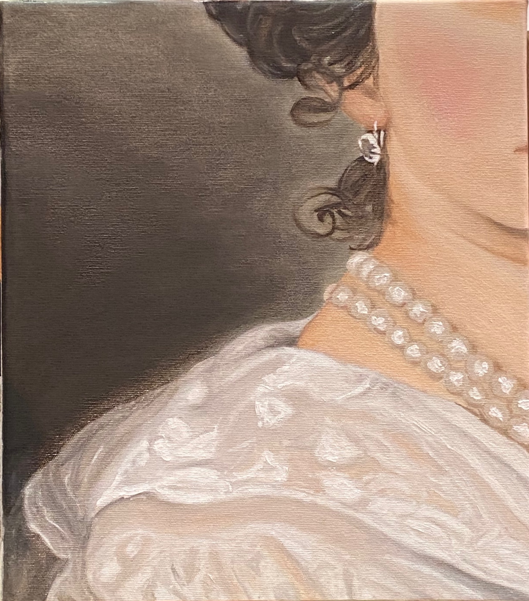 Female Figure — Oil on canvas, 16 x 20", 2024