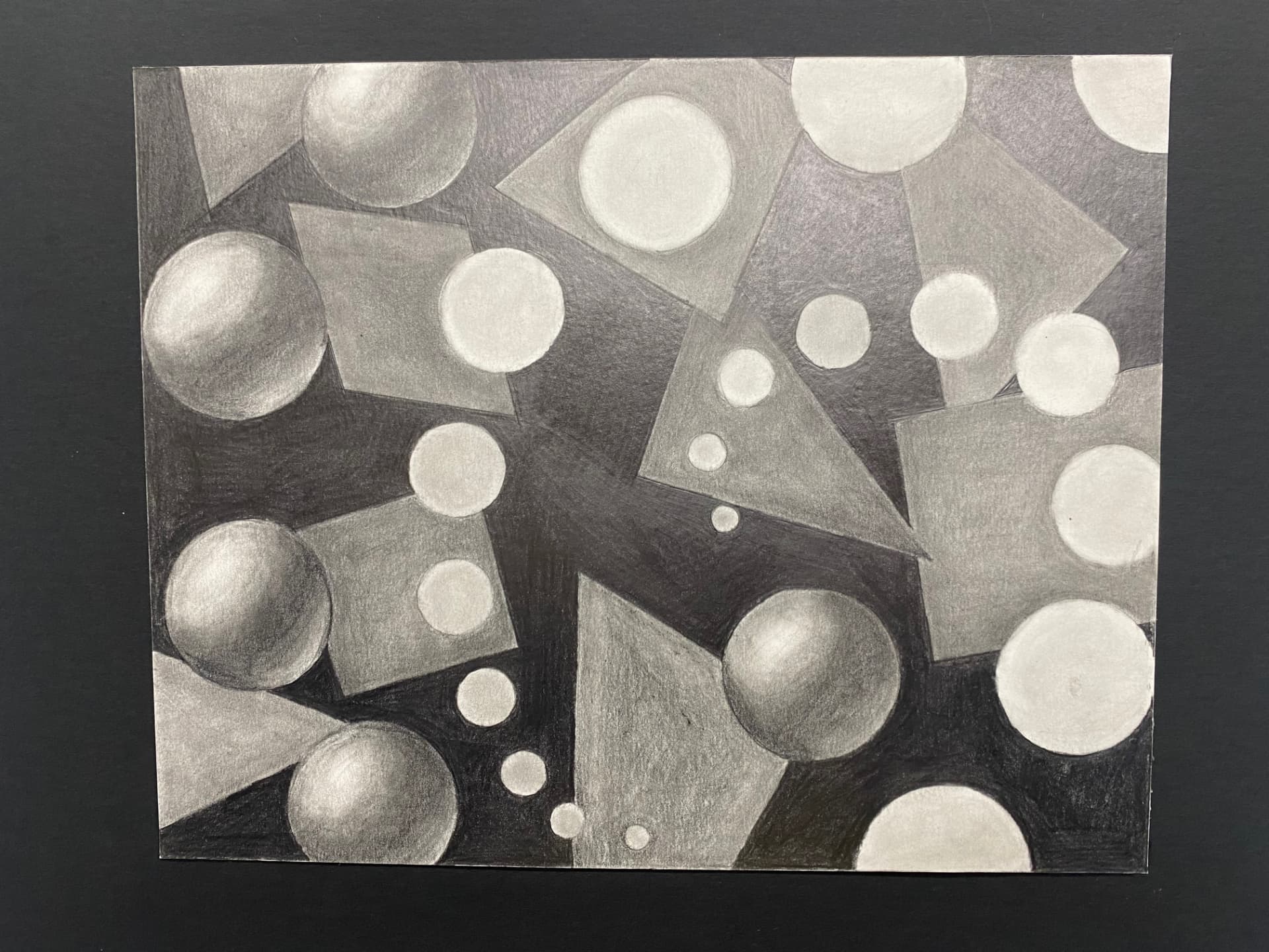 Value Study (2022) — Medium, dimensions, 2022
